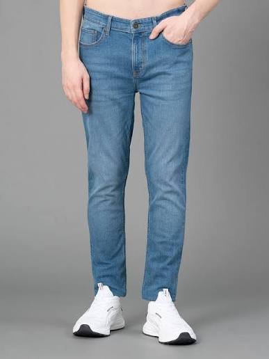 Men's Light Blue Slim Fit Jeans